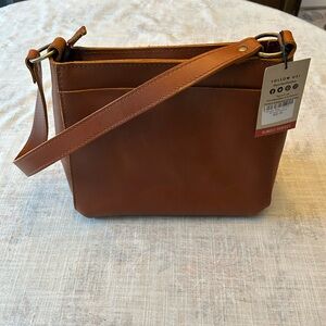 Portland Leather Goods, Triangle Shoulder bag